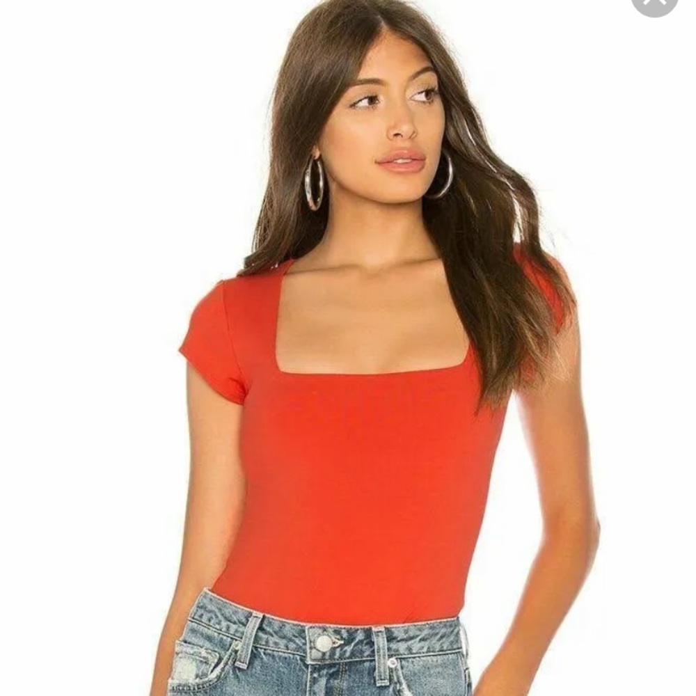 Free people square eyes bodysuit size large